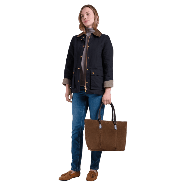 Fairfax & Favor Ladies Rutland Driver Suede Shoe