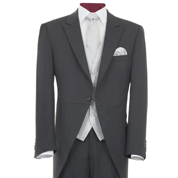 Kempton Grey Morning Tail Suit for Boys
