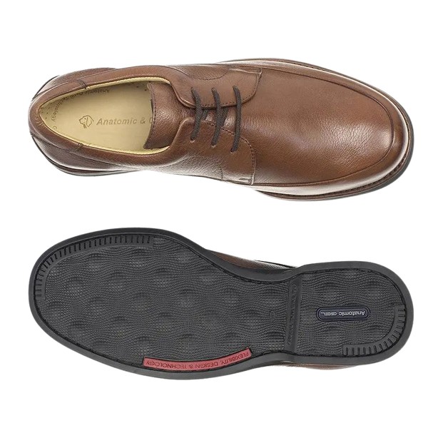 Anatomic New Recife Leather Shoes for Men in Tan