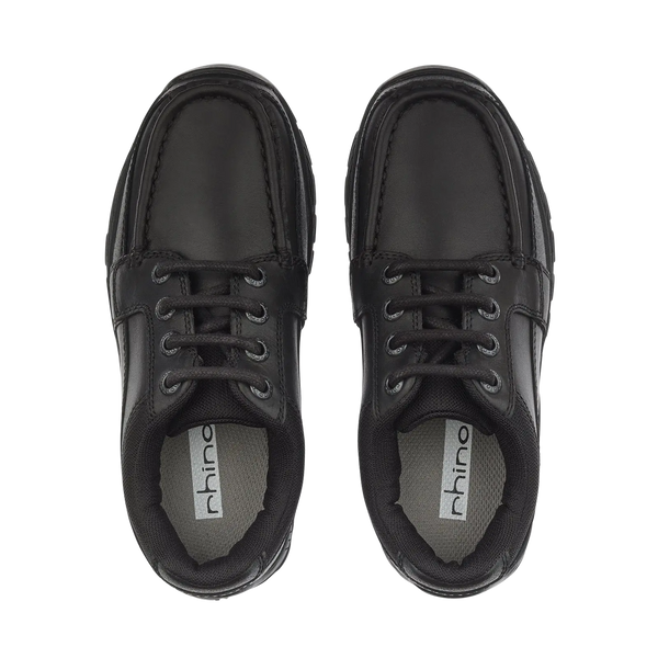 Dylan School Shoes for Boys in Black