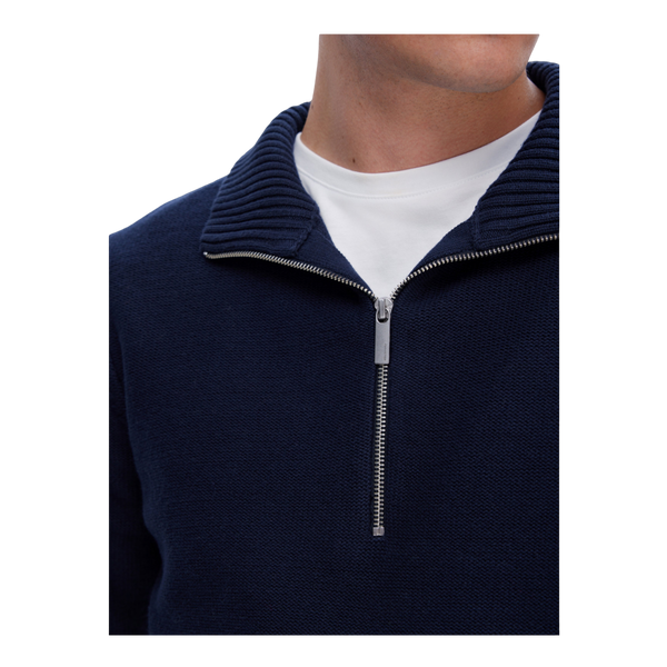 Selected Axel Long Sleeve Knit Half Zip