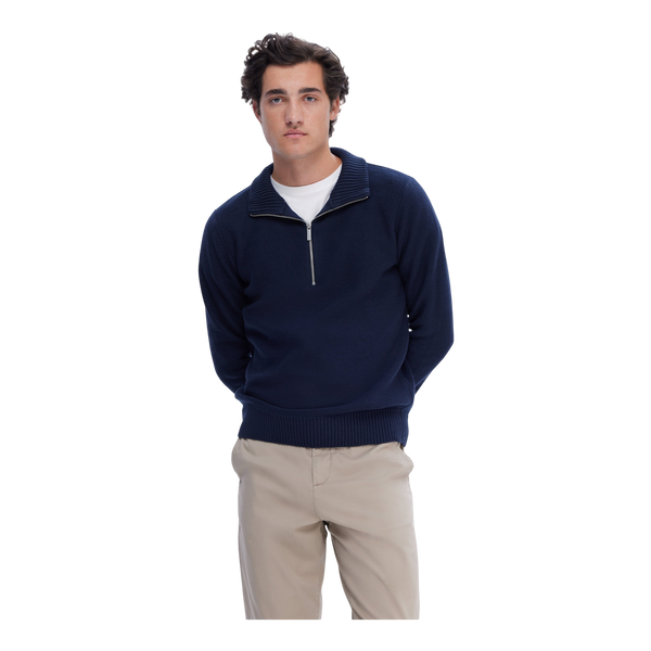 Selected Axel Long Sleeve Knit Half Zip