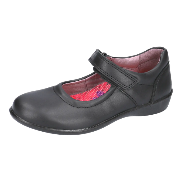 Beth School Shoes for Girls in Black
