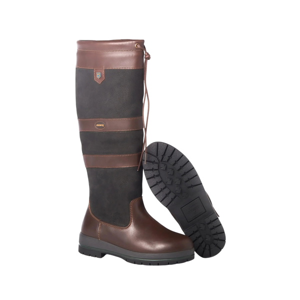 Dubarry Galway Boots for Women in Black/Brown