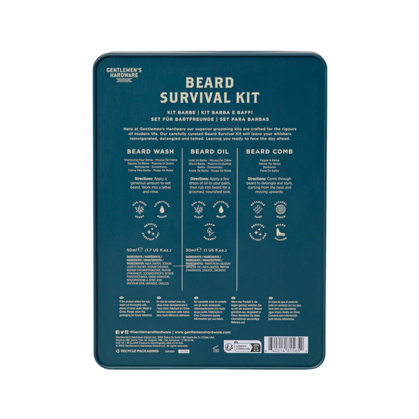 Gentlemen's Hardware Beard Survival Kit