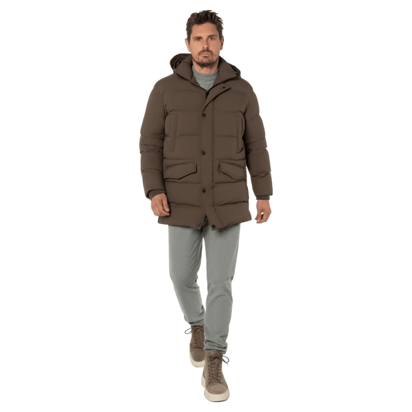 Benvenuto Crane Quilted Coat
