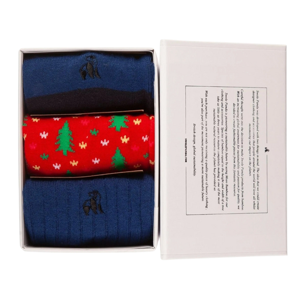 Swole Panda Bamboo Tree Socks 3 Pack