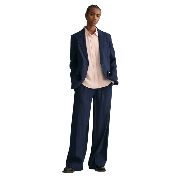 GANT Regular Fit Linen Chambray Shirt