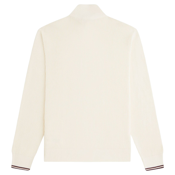 Fred Perry Waffle Stich Half Zip Jumper