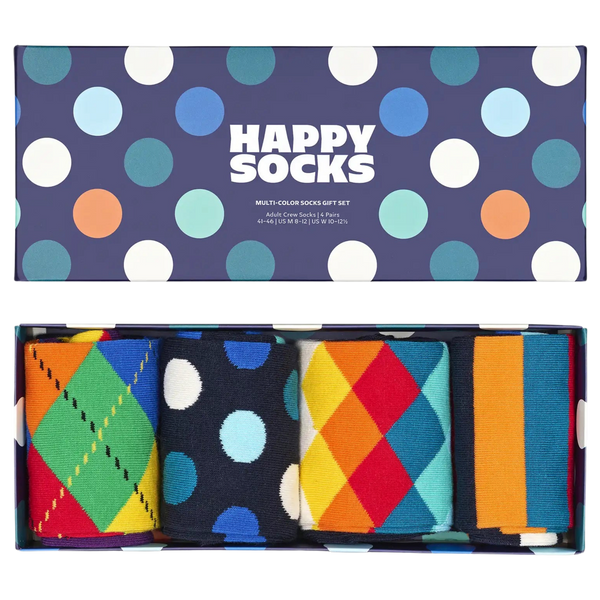 Happy Socks 4-Pack Multi-Colour Socks