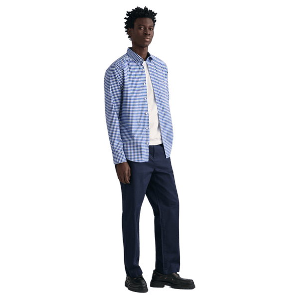 GANT Regular Fit Poplin Gingham Shirt