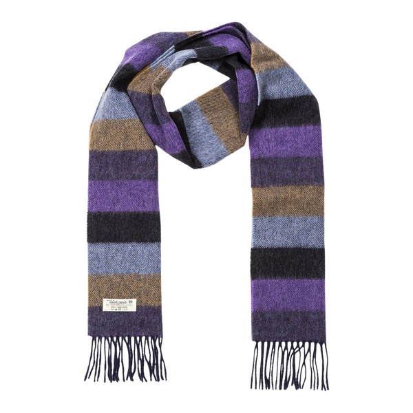 John Hanly Irish Wool Scarf Long Length for Men
