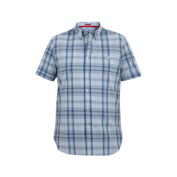 Duke Orchard Checked Short Sleeve Shirt for Men