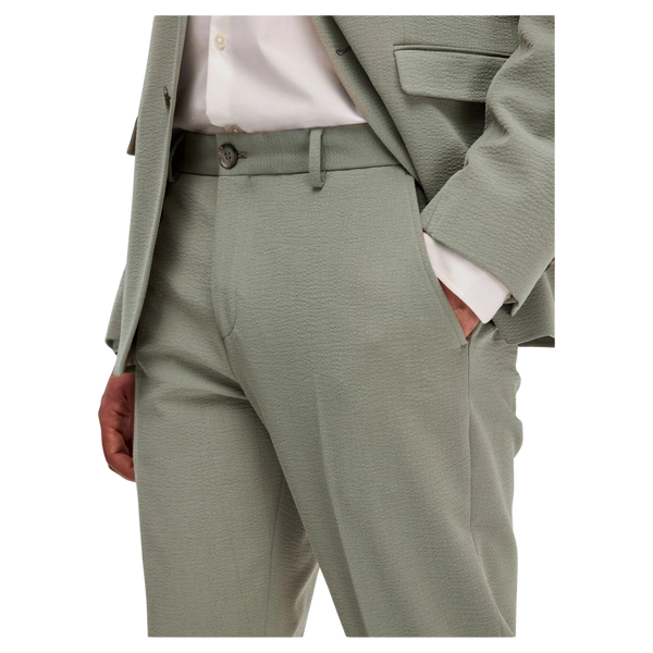 Selected Corby Seersucker Trousers