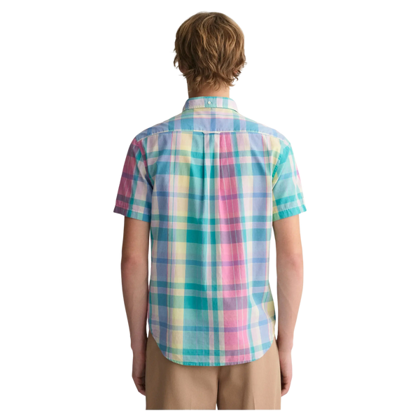 GANT Multi Check Short Sleeve Shirt for Men