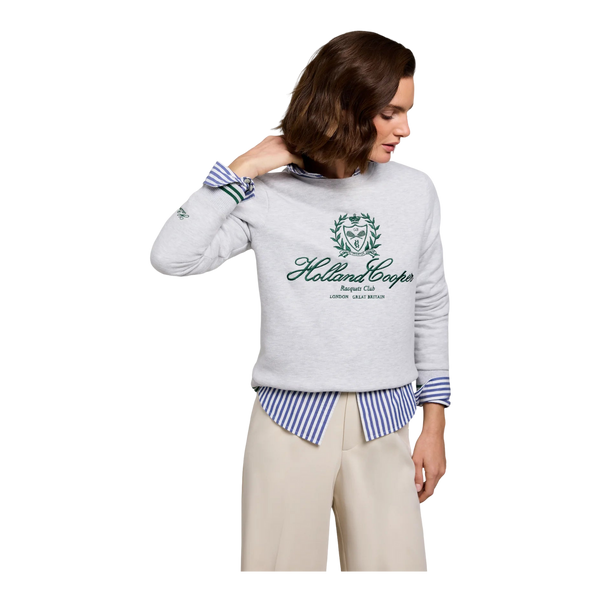 Holland Cooper Collegiate Crew Neck Sweat