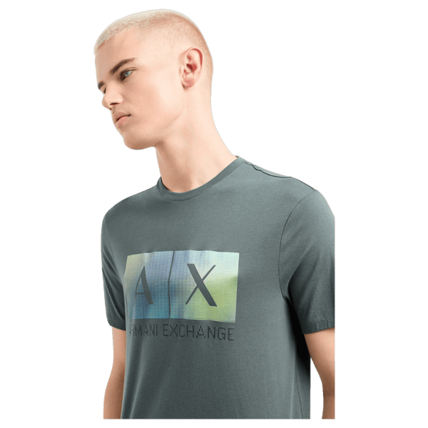 Armani Exchange Holographic Logo T-Shirt for Men