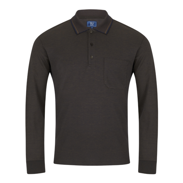 DG's Drifter Long Sleeve Polo Shirt