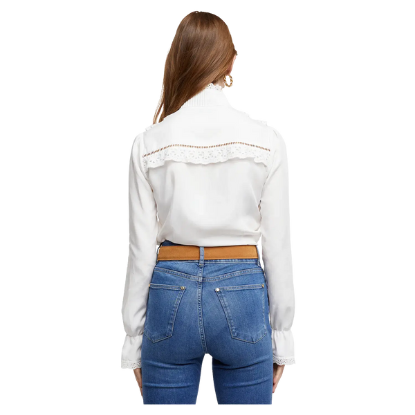 Holland Cooper Audley Lace Blouse