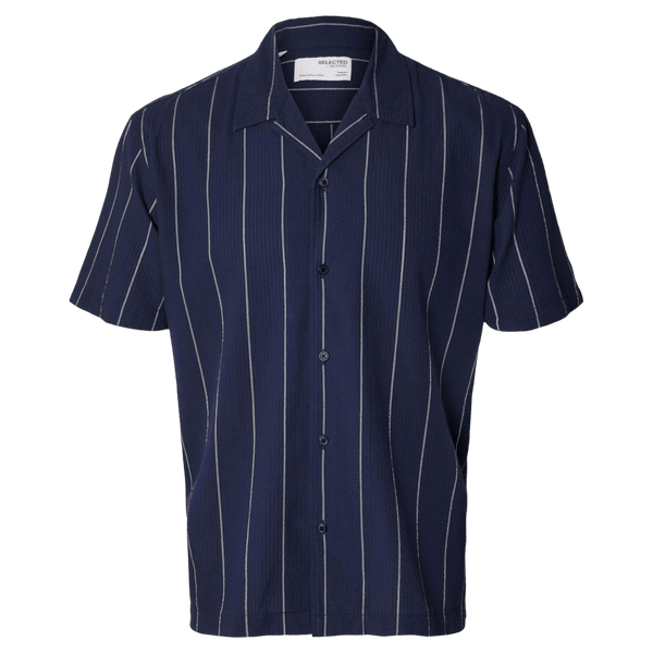 Selected West Short Sleeve Resort Camp Shirt