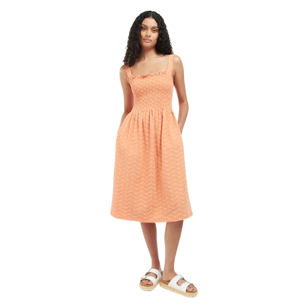 Barbour top dress Orange