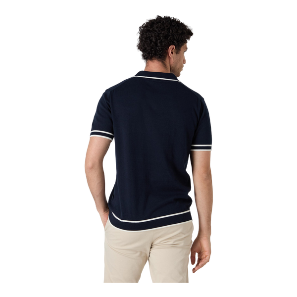 Oliver Sweeney Garras Short Sleeve Knitted Riviera Shirt