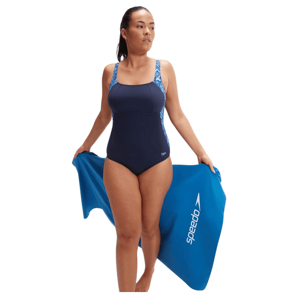 Speedo Shaping Printed LunaLustre One Piece Swimsuit for Women