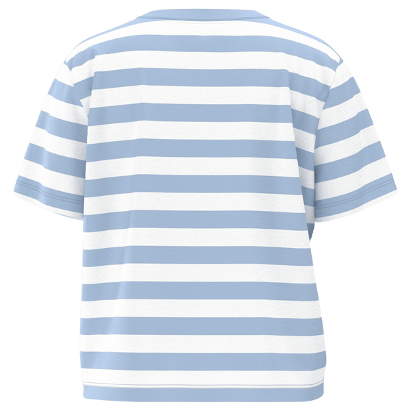 Selected Femme Short Sleeved Striped Boxy Tee for Women