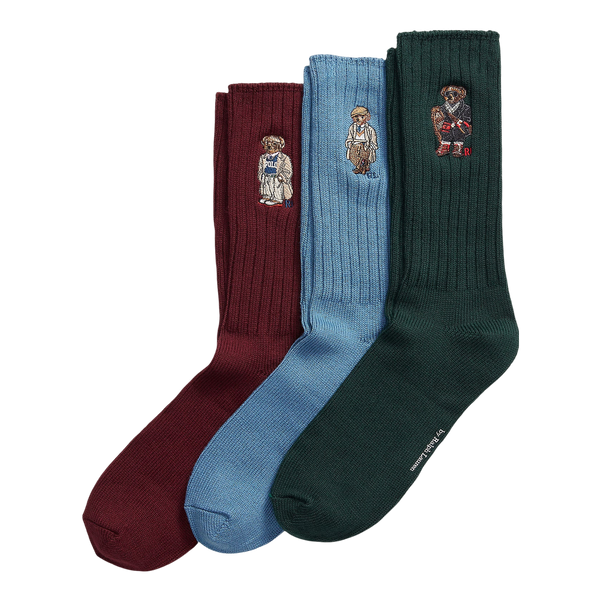 Polo Ralph Lauren Bears Socks Gift Box