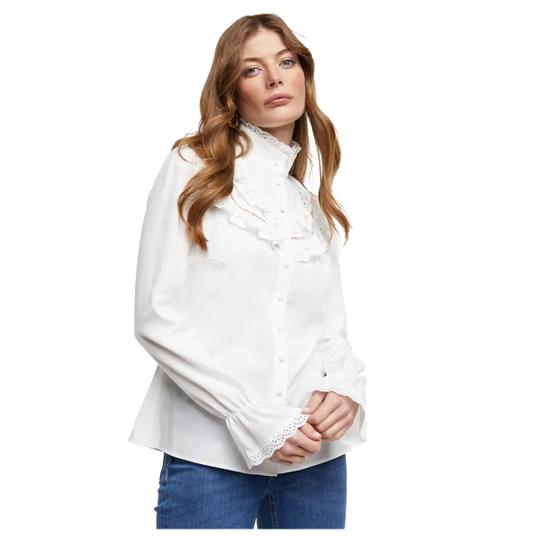 Holland Cooper Audley Lace Blouse