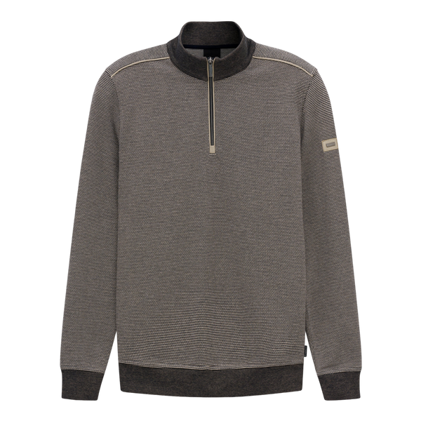 Bugatti 1/4 Zip Trim Sweatshirt