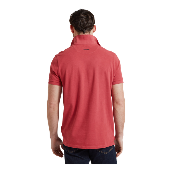 Schoffel St Ives Garment Dyed Short Sleeve Polo Shirt