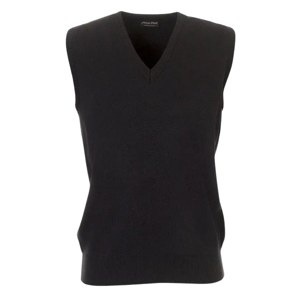 Franco Ponti V Neck Slipover in Black