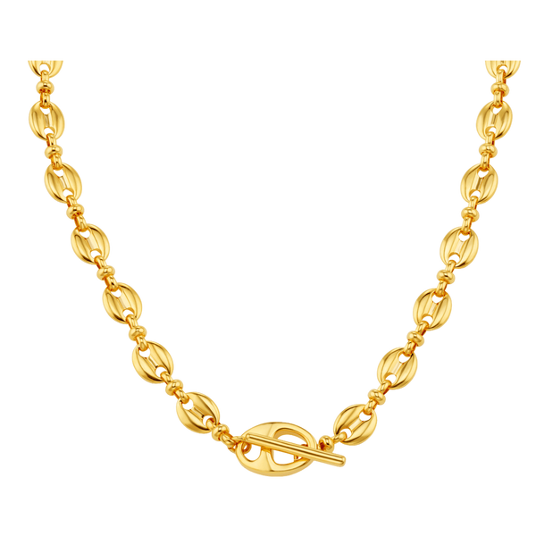 Orelia Jewellery Mariner Chain T-bar Necklace
