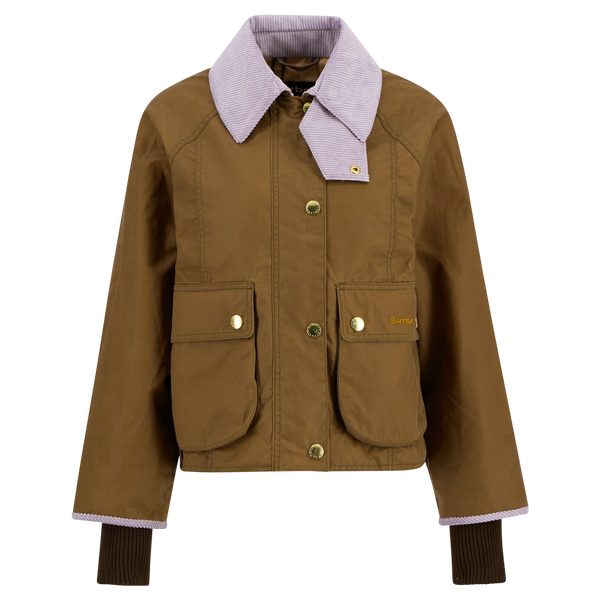 Barbour Cropped Beadnell Wax Jacket