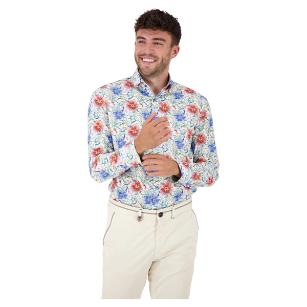 A Fish Named Fred Long Sleeve Lizard Shirt for Men