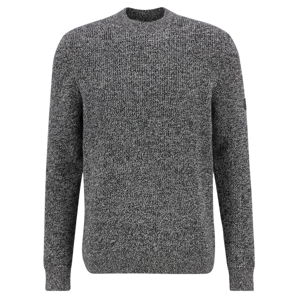 Barbour International Declan Yarn Twist Crew Neck Jumper
