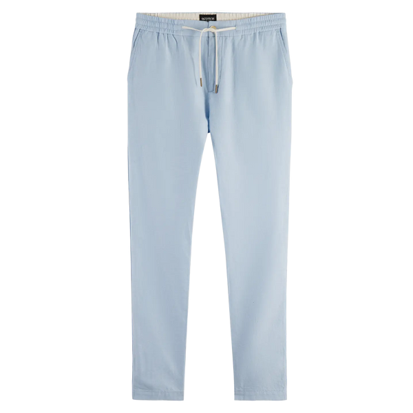 Scotch & Soda Warren Cotton/Linen Twill Joggers for Men