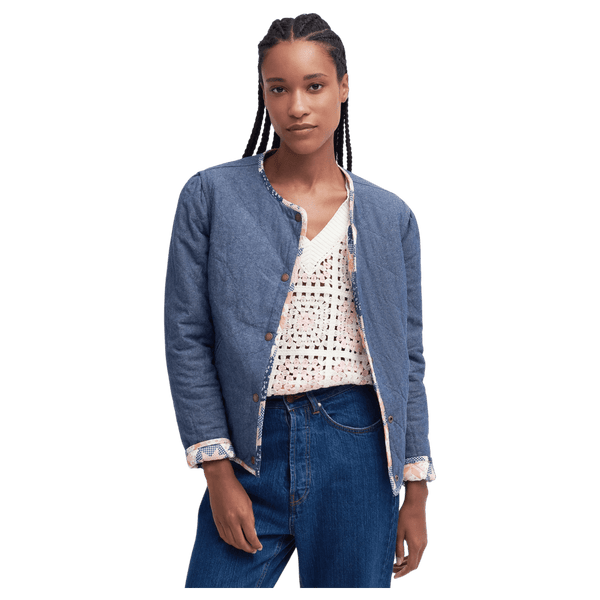Barbour Margate Reversible Collarless Jacket
