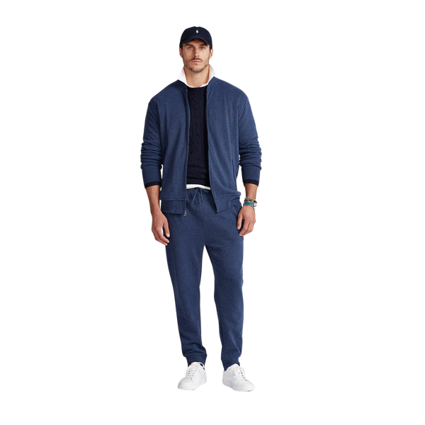 Polo Ralph Lauren Double Knit Jersey Bomber for Men In Navy