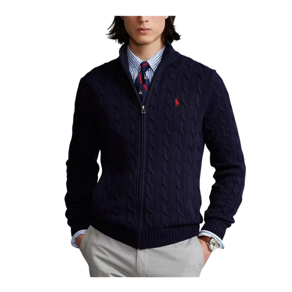 Polo Ralph Lauren Full Zip Cable Knit for Men