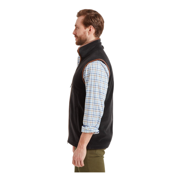 Schoffel Oakham Fleece Gilet in Gunmetal