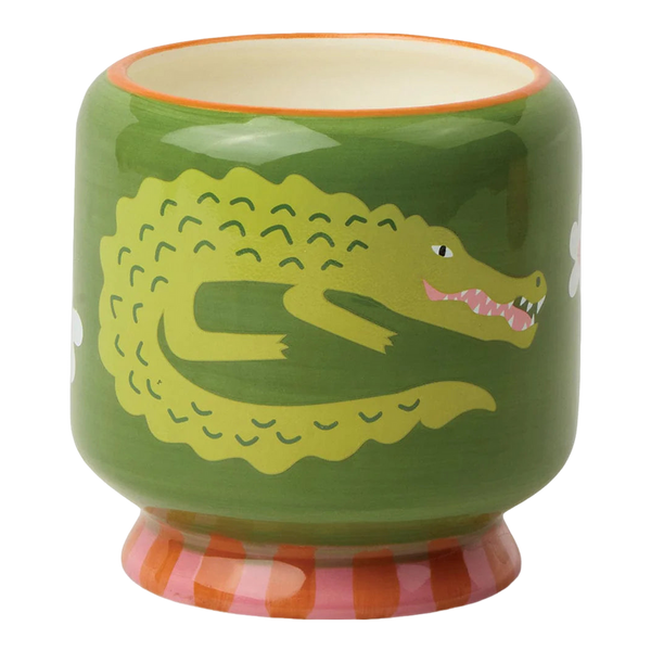 Paddywax A Dopo 8oz Crocodile Ceramic Candle