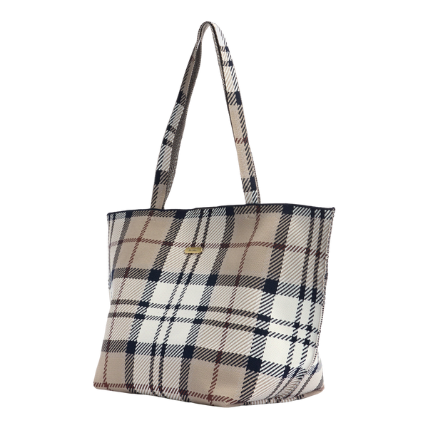 Barbour Layla Tartan Large Tote