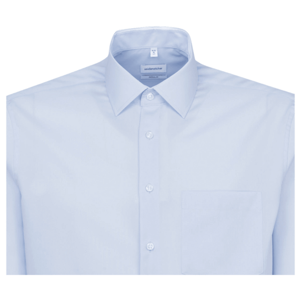 Seidensticker Poplin Regular Fit Long Sleeve Shirt