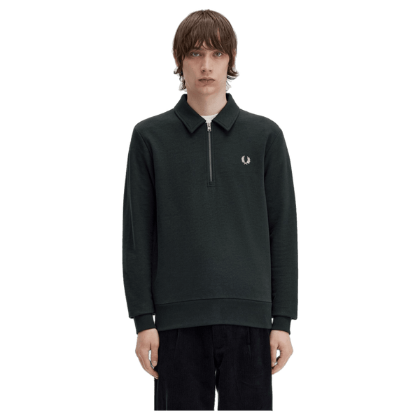 Fred Perry 1/4 Zip Collar Sweatshirt