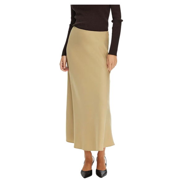 Selected Femme Satin Midi Skirt for Women