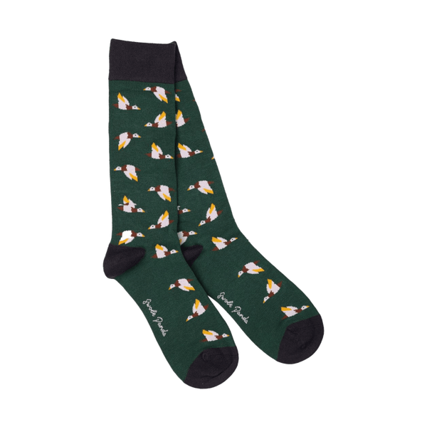 Swole Panda Patterned Bamboo Socks for Men