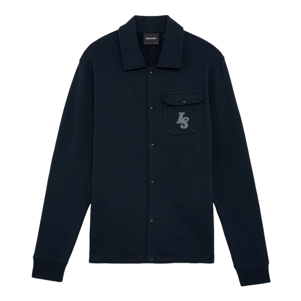 Lyle & Scott Emblem Loopback Collared Track Jacket