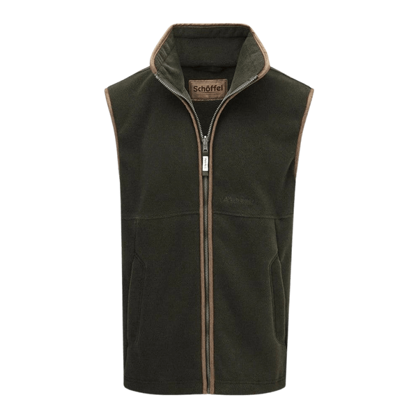 Schoffel Oakham Fleece Gilet in Forest